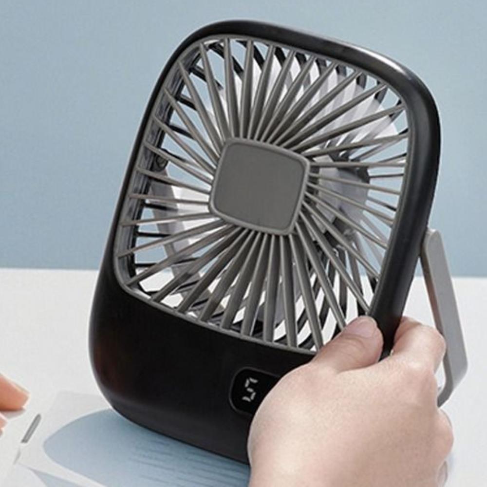 Регулируемый небольшой электрический вентилятор USB-зарядка персональный настольный вентилятор прочный охлаждающий вентилятор летний подарок