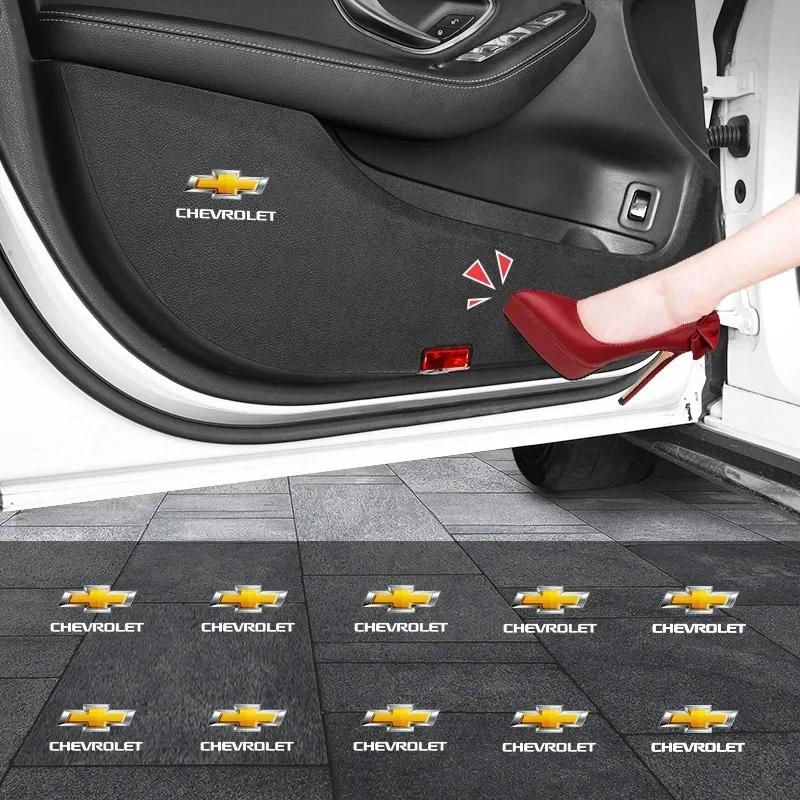 FNP2 Car-styling door Anti-Kick Pad Side Edge DIY Stickers for Chevrolet Captiva Trax Equinox Cavalier Cruze Malibu Auto Accessories