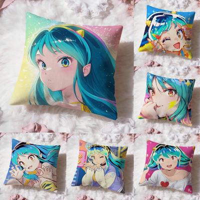 Милая наволочка для подушки в стиле аниме Urusei Yatsura, Премиальный комфорт, Двусторонняя наволочка - Дизайн «Два в одном» для любой комнаты и салона автомобиля