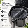 Creative Silicone Air Fryer Liner Food Grade Circular Oven Mat Silicone Baking Tray  Oven Baking