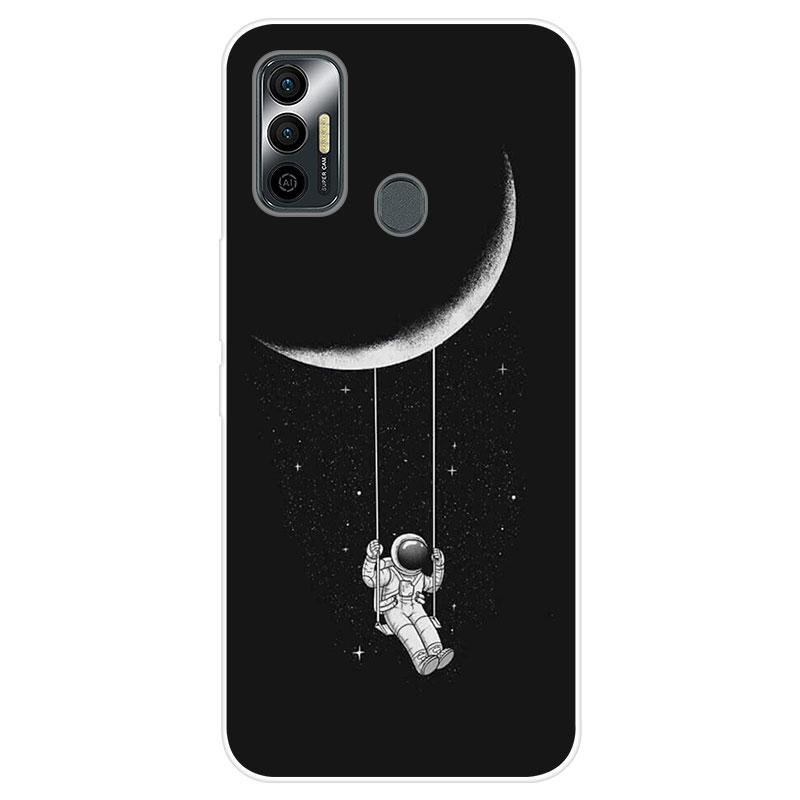 Чехол для Tecno Spark 7, мягкий силиконовый чехол для Tecno Spark 5, окрашенная задняя крышка из ТПУ