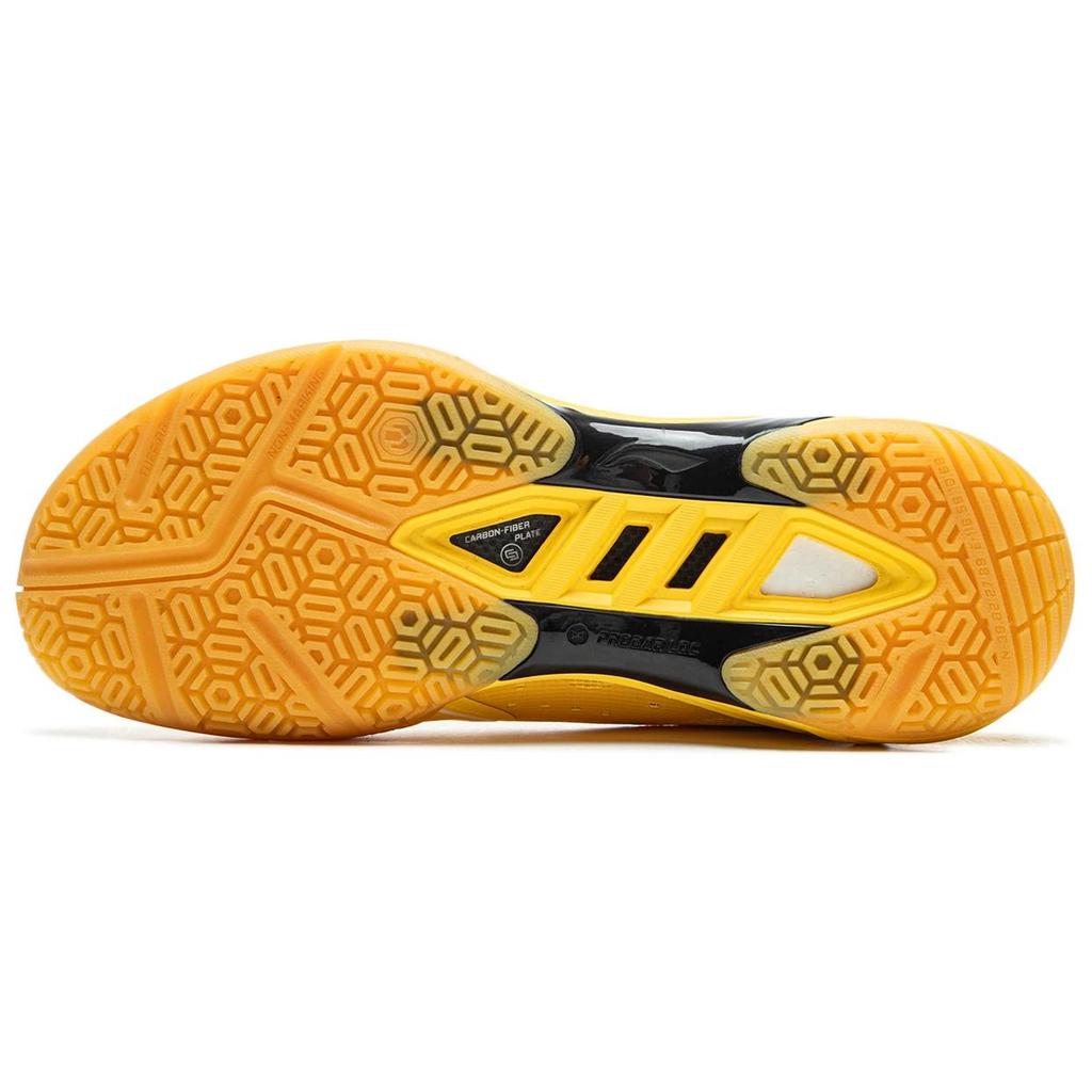 Li Ning Halberd 2 Синтетическая кожа Удобные и модные Нескользящие Износостойкие Низкие Бадминтонные кроссовки AYZU019-4