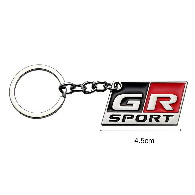 3D Metal GR SPORT Car keyring For Toyota Yaris, Corolla, Camry Owners Gift