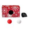 Christmas Shake Ball Game Toy Fun Hip Wobble Game for Family Party Indoor Outdoor Holiday Group Activities Red White Balls