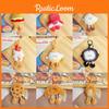 Bread Carrots Toast Vegetables Plush Keychain Toy Pendant Cartoon Gift Doll