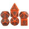 Набор игральных костей DND Dice Retro Polyhedral Dice 7 шт. D4, D6, D8, D10, D%, D12, D20 для настольных игр DND