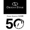 [ORIENT STAR] Automatic Men's Watch - Semi-Skeleton, Made In Japan, 2-Year Warranty, Open Heart Design, Model RK-AT0004S, White/Silver