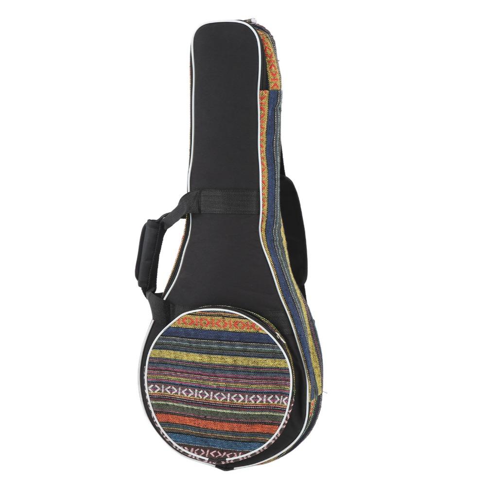 Oxford fabric + knitted fabric Mandolin Gig Bag Colored Soft Mandolin Bag For Mandolin