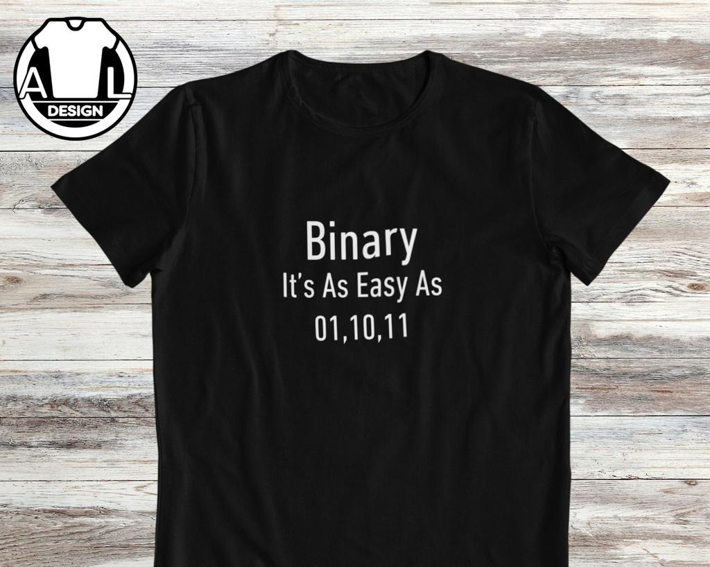 Funny Binary Coder T-Shirt and kids T-Shirt: Computer Science Gift