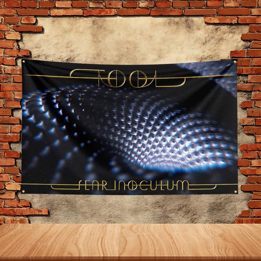 Tool Band Party Flag Polyester Printed Flag Banner Tapestry for Garden Garage Decoration Concert Flag