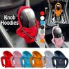 1Pc Car Gear Handle Sleeve Gear Lever Decoration Hoodie Cover Automatic Car Interior Accessories