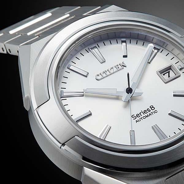 Citizen Men's NA1000-88A ( Watch Series 8 Mechanical 870 Mechanical) Round Watch Silver Stainless