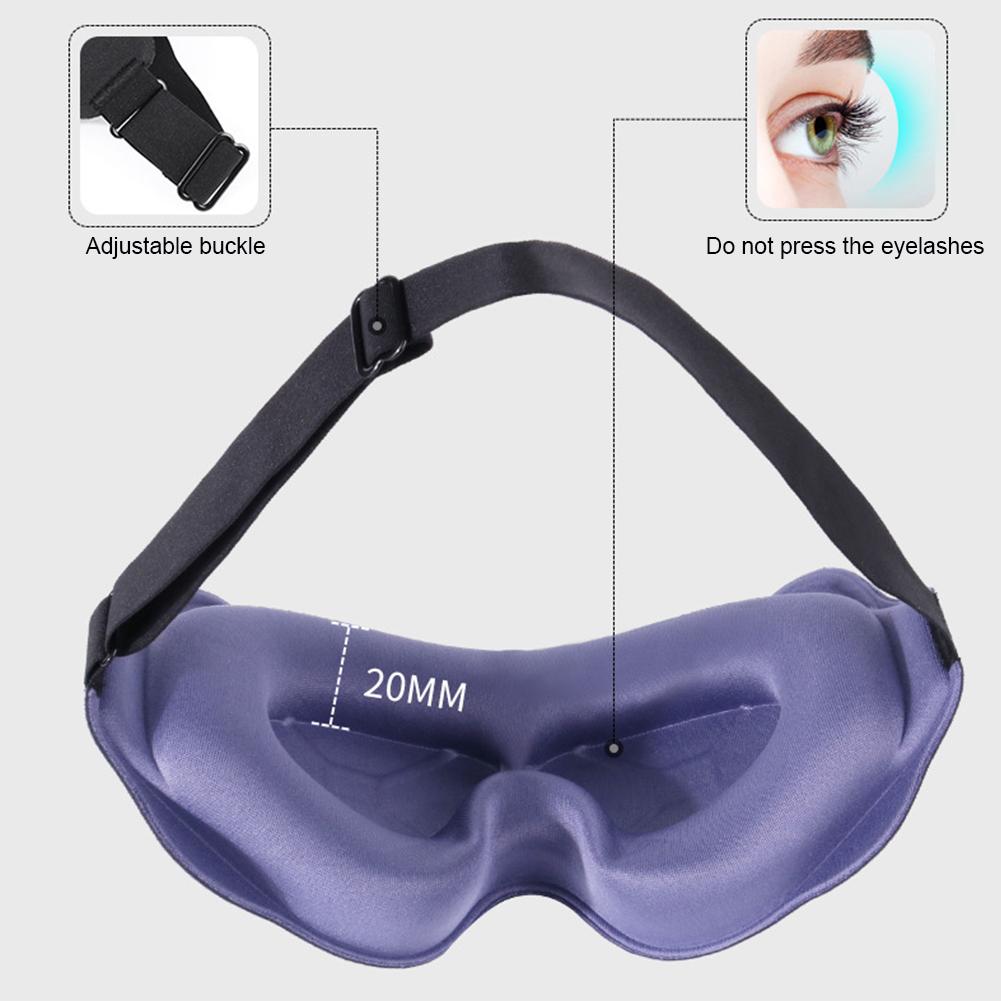 3D Стереоскопическая Светоблокирующая Маска для Сна Дышащая Не Давящая Маска для Глаз для Студентов Мужского и Женского Пола, Маска для Сна для Дневного Сна
