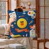 Cute Cartoon Art Duck Pillow Gift Home Office Decoration Bedroom Sofa Car Cushion Cover case 45x45