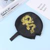 Table Tennis Racket Bag Wear-Resistant Gourd Shape Racquet Ping Pong Paddles Bag Table Tennis Racket Case Paddle Pouch
