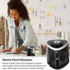 НОВАЯ электрическая точилка для карандашей, автоматический сенсорный переключатель, карандаш, самолет, школа, офис, классные принадлежности