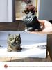 Handmade Antique-Style Chinese Zodiac Tiger Ornament for Home or Office Decor