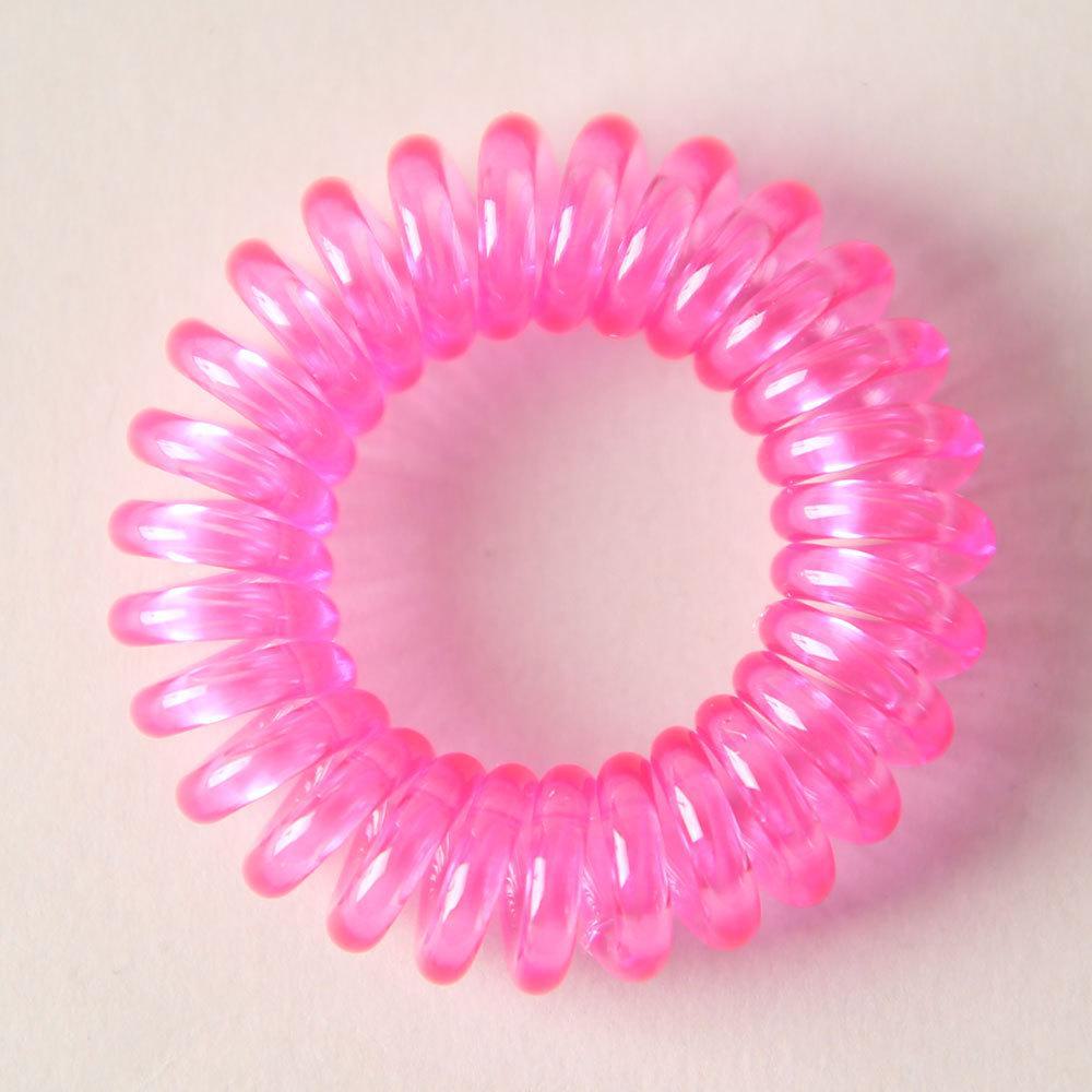 Korean Style Elastic Hair Bands: 40 Transparent Colors, Soft & Seamless Hair Accessories