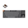 Keychron K1 Max Wireless Custom Bluetooth and Wired QMK VIA US RGB Thin Gateron Mechanical Gateron Brown Mechanical Switches Keyboard, 80% Layout,