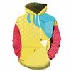 New Men's and Women's Christmas Printed Pullover with Hooded Loose Casual Hoodie Sweater