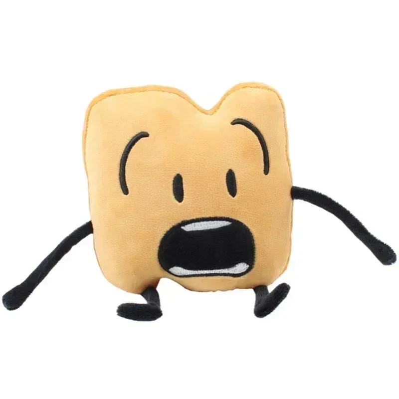 Battle for Dream Island Plush Toys BFDI Plushie Dolls Anime Leaf Fire Flower Waterdrop Bubble Stuffed Figure Kids Peluche Gifts
