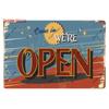 Винтажная настенная табличка Open/Closed, ретро табличка из металла для бара, Заходите, Добро пожаловать, настенный декор, для бара, клуба, плакат для мужской пещеры, WY279