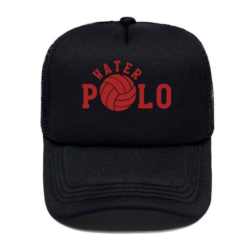 New Waterpolo Player Print Casual Women Unisex Unisex Summer Parentchild Hats Mesh Visor Outdoor Sun Hat