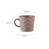 Nordic Ceramic Retro Coffee Mug Simple Office Tea Cup Coarse Pottery Handmade Breakfast Milk Mug Couple Drinkware