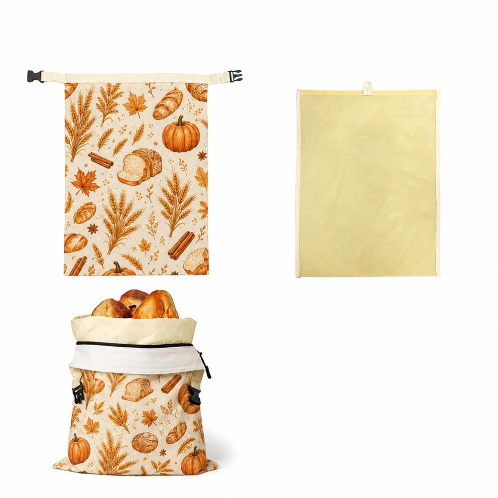 Reusable Beeswax Bread Bags Beeswax Coated Food Storage Bags Sourdough Bread Bags Cheese Storage
