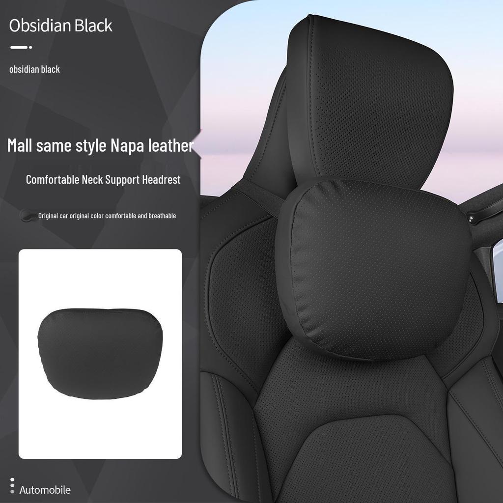 Магнитная подушка для подголовника, шеи и поясницы из кожи для Xiaomi SU7/Ultra/YU7