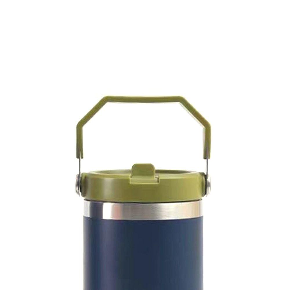 Герметичная крышка для бутылки Stanley Iceflow 20/30 унций, непроливающаяся, однотонная, разноцветная, термокружка, металлические крышки