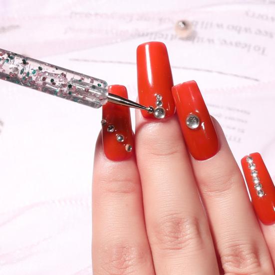 5Pcs/Set Nail Pen Long Lifespan Easy To Use Acrylic Double-Head Nail Art Drawing Liner for Beauty