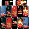 Для Samsung Galaxy S25 S24 S23 S22 Ultra FE Plus A17 A37 A57 A56 A55 A06 A16 A15 A36 A35 A05 A25 A54 A34 Чехол для телефона Мультяшные машинки Молния Маккуин 95
