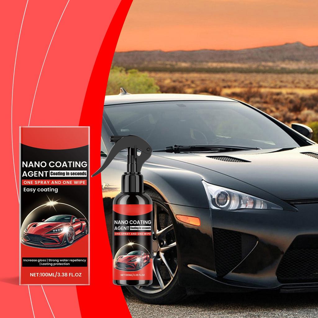 Car Coating Agent Protects Car Paint, Improves Gloss,cleans And Renovates Car Coating Agent 100ml
