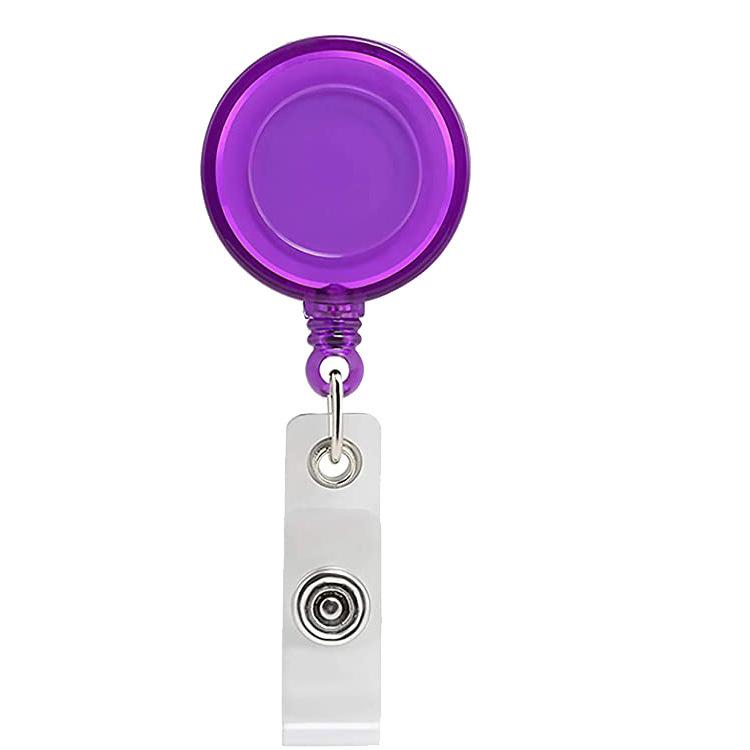 10pcs Retractable Badge Reel Lanyard Badge Holder School Lanyard for Keys Office Exhibition Badge Holders Supplies