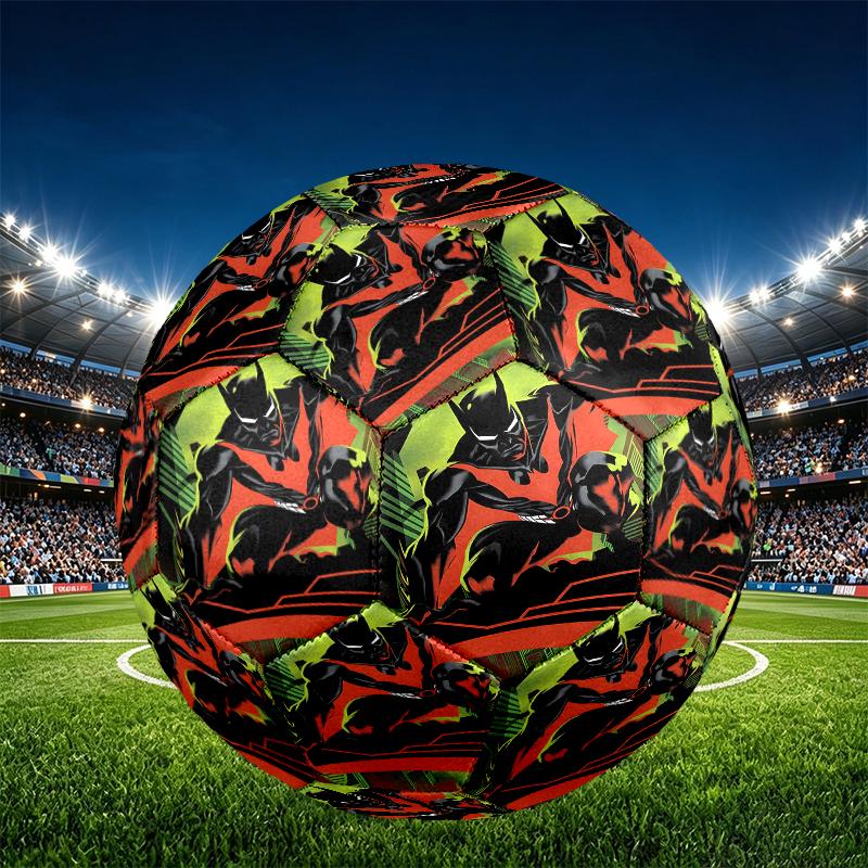 Batman Print Size 5 Soccer Ball, PU Wear Resistant Football for Match Training and Daily Practice, Birthday Gift for Soccer Fans