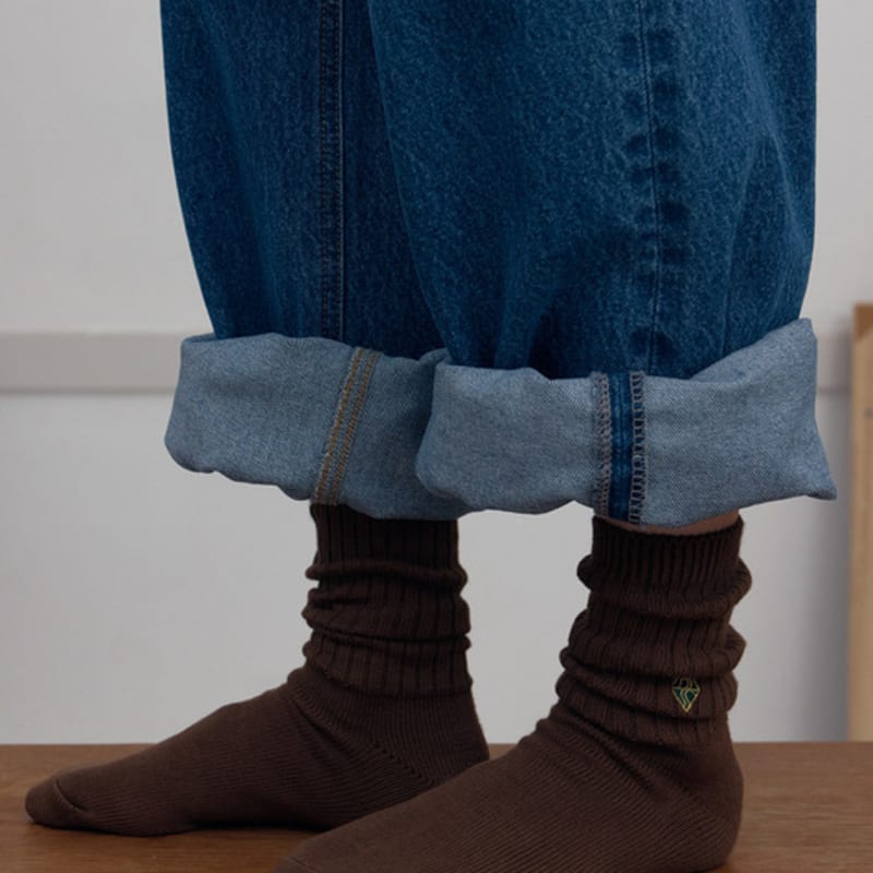 BRENDABRENDEN SEOUL rhombus socks - 4color