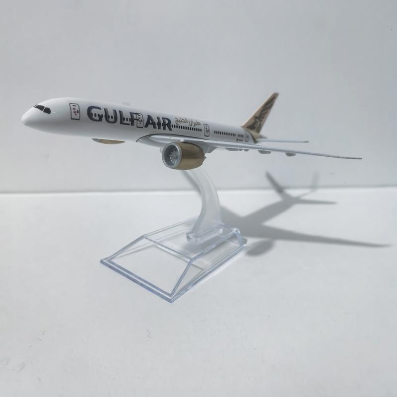 JASON TUTU 16см Gulf Air Boeing 787 Самолет Модель самолета Модель самолета Литой металл Масштаб 1/400 Самолеты Подарок Коллекция