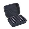 Essential Oil Carrying Case For 30 Bottles 5-10ML Roller Storage Organized EVA Protective Bag for Home and Travel Use