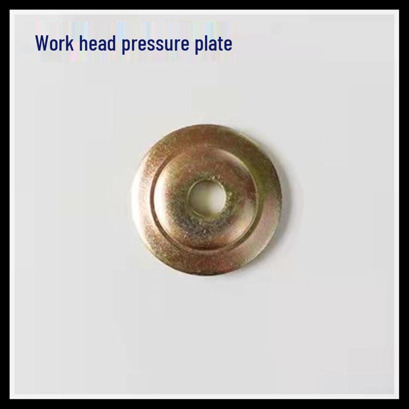 Replacement Lawn Mower Blade Fixing Kit: Washer, Protective Cover, and Reverse Thread Nut