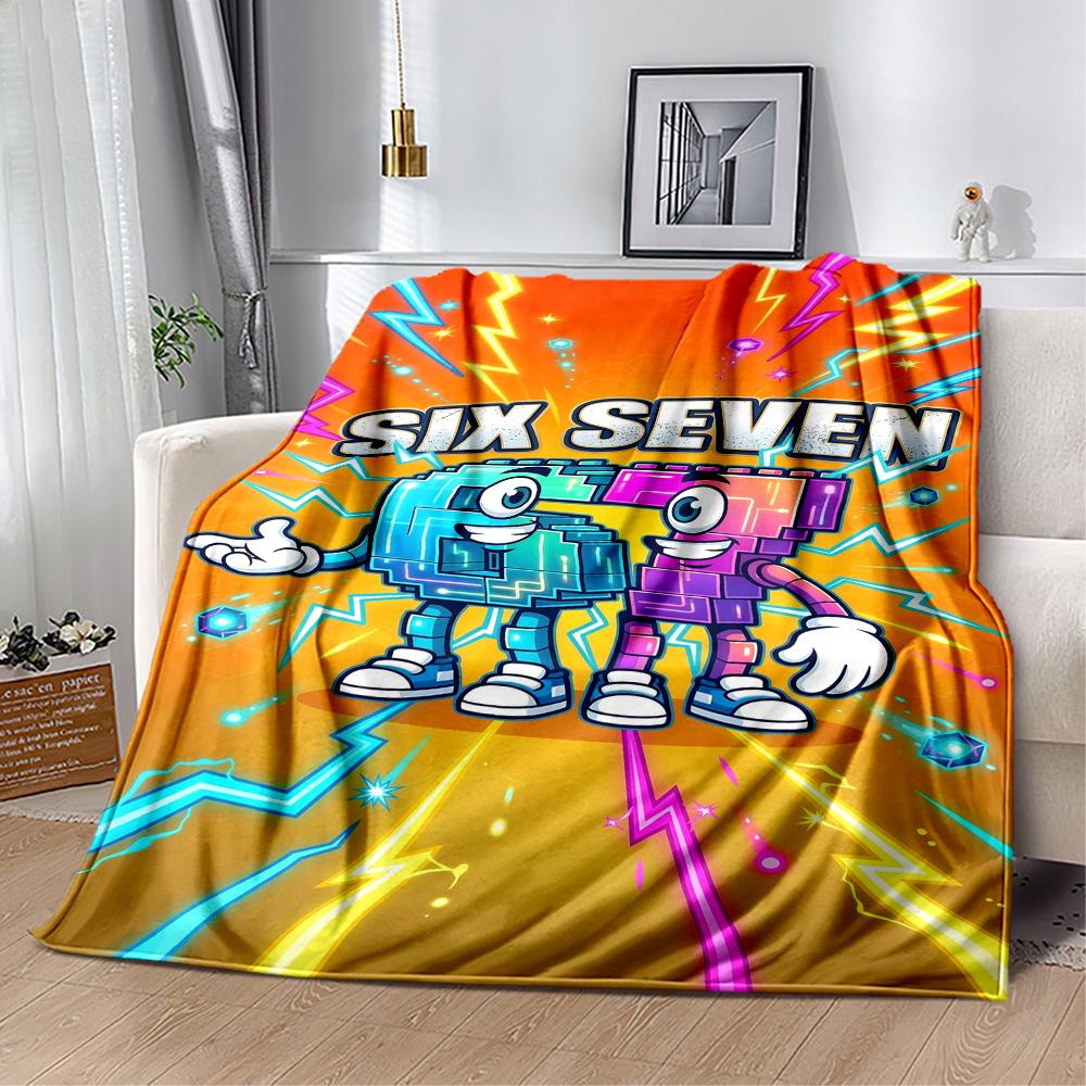Sixty-seven Blanket,Suitable for sofas, offices, travel, living rooms, Gifts to relatives and friends, Blanket,Suitable for all seasons.