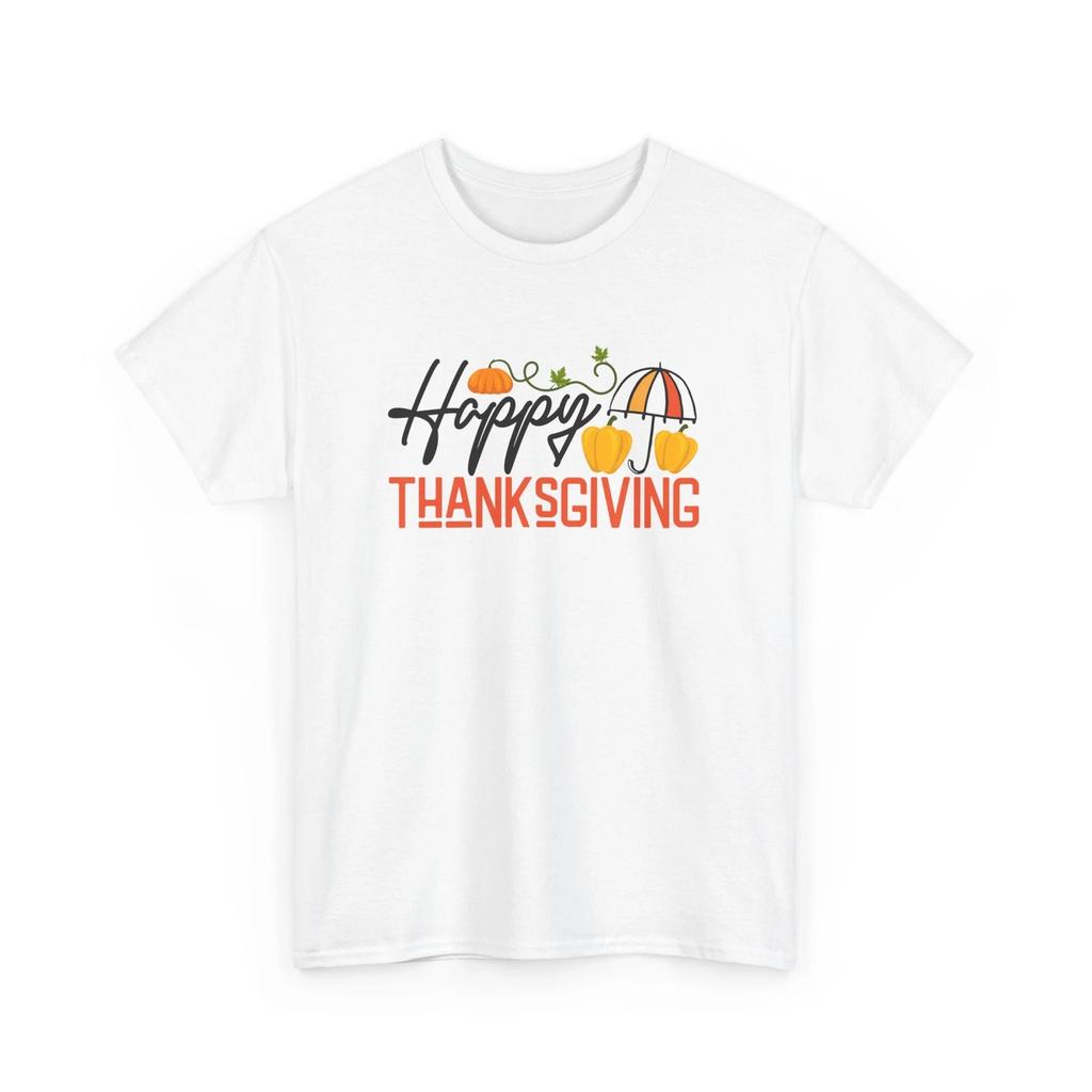 Fall Aesthetic T-shirt Tops Tees Unisex | Autumn Leaves Pumpkin Spice | Happy Thanks Giving