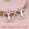 Butterfly Shaped Charms Pendant For Bracelet Necklace Jewelry Making Craft Findings
