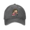 Summer I Draw Double Knife Osaka  Funny Azumanga Daioh Baseball Cap Sun Washed Trucker Hat UnisexTeens y2k Snapback Cap