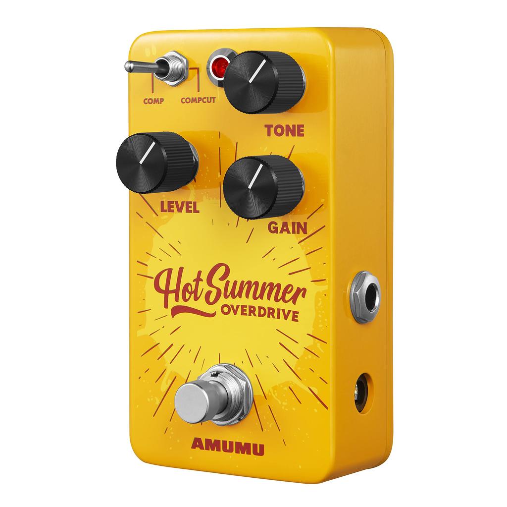 [AMUMU] HOT SUMMER Overdrive Guitar Effects Pedal Handmade