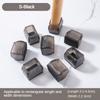 16/8/4 шт. Силиконовые нескользящие ножки-подкладки Толстые ножки мебели Дивана Антишумовые чехлы для ножек Деревянный пол От царапин Защитные коврики