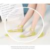 1 пара летних ультратонких носков до щиколотки, прозрачные шелковые эластичные носки с вышивкой в виде ромашек, милые женские носки из ледяного шелка