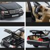 1:24 Mercedes-Benz W140 320SEL Классическая модель легкосплавного автомобиля Звук и свет Инерционный механизм Детская коллекция игрушек Модные украшения Подарок на день рождения мальчикам