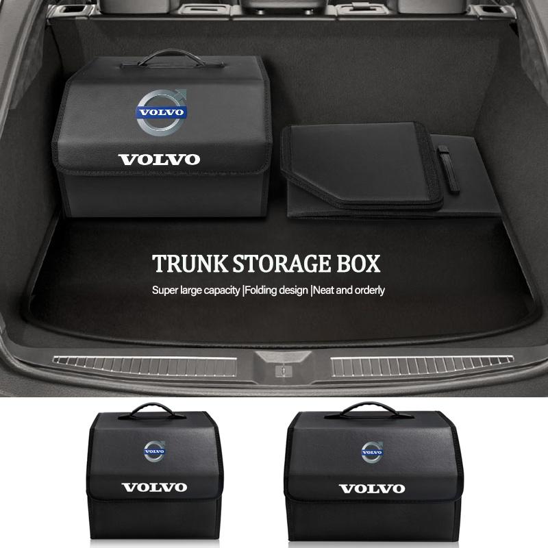 Большой вместительный органайзер-бокс для багажника автомобиля, ящик для хранения автоинструментов для Volvo V60 V40 XC90 S60 C30 XC60 V50 V70 S90 AWD XC40 S80 T6V90