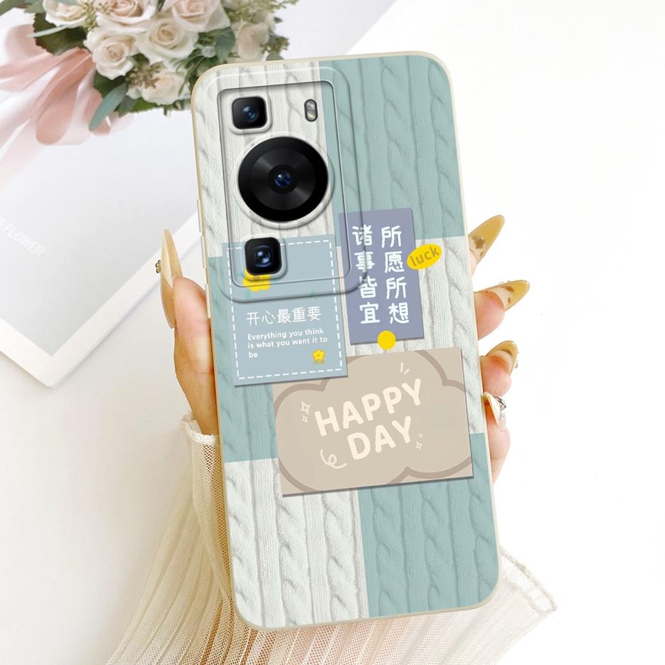 For Huawei P60 Pro Case MNA-AL00 MNA-LX9 Cute Rabbit Cartoon Cover Soft TPU Phone Case For Huawei P60 Art P 60 Pro Fundas Bumper